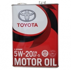 Моторное масло TOYOTA MOTOR OIL SN GF-5 5W-20 (0888010605, 0888010606)