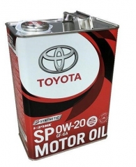 Моторное масло TOYOTA MOTOR OIL SP/GF6A 0W-20 (0888013205, 0888013206)