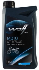 Моторное масло WOLF MOTO 4T 10W-40