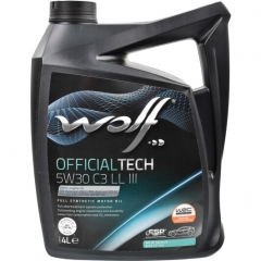 Моторное масло WOLF OFFICIALTECH 5W-30 C3 LL III