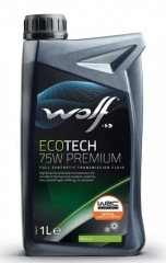 Трансмиссионное масло WOLF ECOTECH 75W PREMIUM