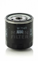 Фильтр масляный MANN-FILTER W 714/3