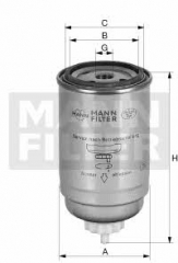 Фильтр топливный MANN-FILTER WK 718/7