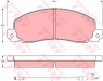 Колодки тормозные дисковые TRW GDB344