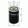 Фильтр масляный BOSCH 0 451 104 014