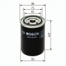 Фильтр масляный BOSCH 0 451 104 066