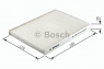 Фильтр салона угольный BOSCH 1 987 432 379