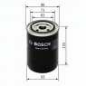 Фильтр масляный BOSCH F 026 407 057