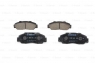 Колодки тормозные дисковые BOSCH 0 986 461 142