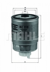 Фильтр топливный MAHLE/KNECHT KC 112