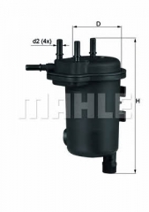 Фильтр топливный MAHLE/KNECHT KL 632D