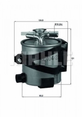 Фильтр топливный MAHLE/KNECHT KLH 44/22