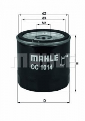 Фильтр масляный MAHLE/KNECHT OC 1014