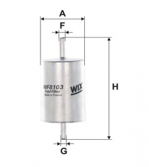 Фильтр топливный WIX WF8103