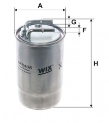 Фильтр топливный WIX WF8406