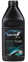 Тормозная жидкость WOLF BRAKE FLUID DOT 5.1