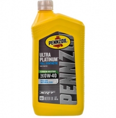 Моторное масло PENNZOIL Ultra Platinum 0W-40 Full Synthetic