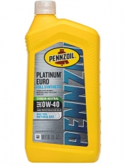 Моторное масло PENNZOIL Platinum Euro 0W-40 Full Synthetic