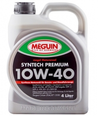 Моторное масло MEGUIN Syntech Premium 10W-40