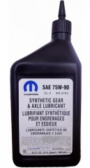 Трансмиссионное масло MOPAR Synthetic Gear 75W-90 GL-5 (68218655AA)