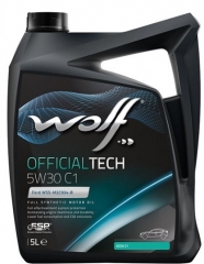 Моторное масло WOLF OFFICIALTECH 5W-30 C1