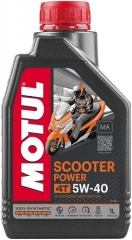 Моторное масло MOTUL SCOOTER POWER 4T 5W-40 MA
