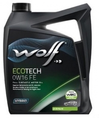 Моторное масло WOLF ECOTECH 0W-16 FE