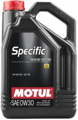 Моторное масло MOTUL SPECIFIC 50400 50700 0W-30