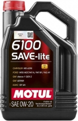 Моторное масло MOTUL 6100 SAVE-LITE 0W-20