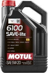  Моторное масло MOTUL 6100 SAVE-LITE 5W-20