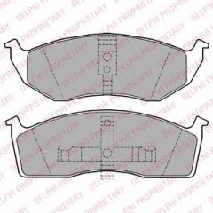 Колодки тормозные дисковые DELPHI LP1164