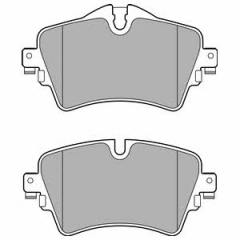 Колодки тормозные дисковые DELPHI LP2717