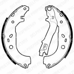 Колодки тормозные барабанные DELPHI LS1979