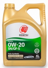 Моторное масло IDEMITSU 0W-20 SN/GF-5
