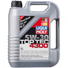 Моторное масло LIQUI MOLY TOP TEC 4300 5W-30