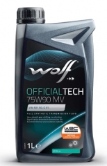 Трансмиссионное масло WOLF OFFICIALTECH 75W-90 MV