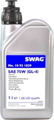Трансмиссионное масло SWAG 75W GL-4 10921829