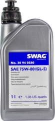 Трансмиссионное масло SWAG 75W-80 GL-5 30940580
