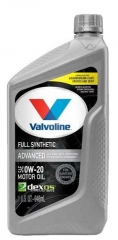 Моторное масло VALVOLINE Advanced Full Synthetic 0W-20