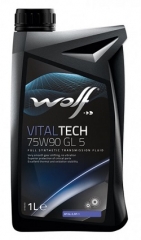 Трансмиссионное масло WOLF VITALTECH 75W-90 GL 5