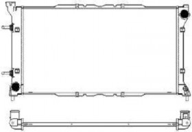Радиатор охлаждения SAKURA 34211002