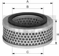 Фильтр воздушный MANN-FILTER C 33 009