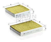 Фільтр салону антибактеріальний MANN-FILTER FP 21 000-2