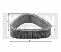 Фильтр салона MANN-FILTER CU 29 154