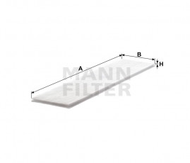Фильтр салона MANN-FILTER CU 9321 (10)