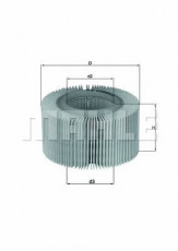 Фільтр повітряний MAHLE/KNECHT LX 578