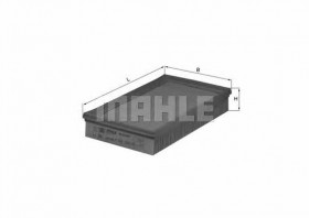 Фільтр повітряний MAHLE/KNECHT LX 387