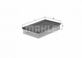Фільтр повітряний MAHLE/KNECHT LX 1212