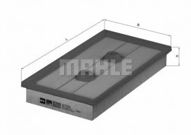Фільтр повітряний MAHLE/KNECHT LX 1643