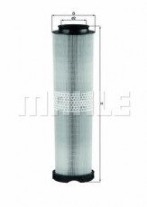 Фільтр повітряний MAHLE/KNECHT LX 816/4